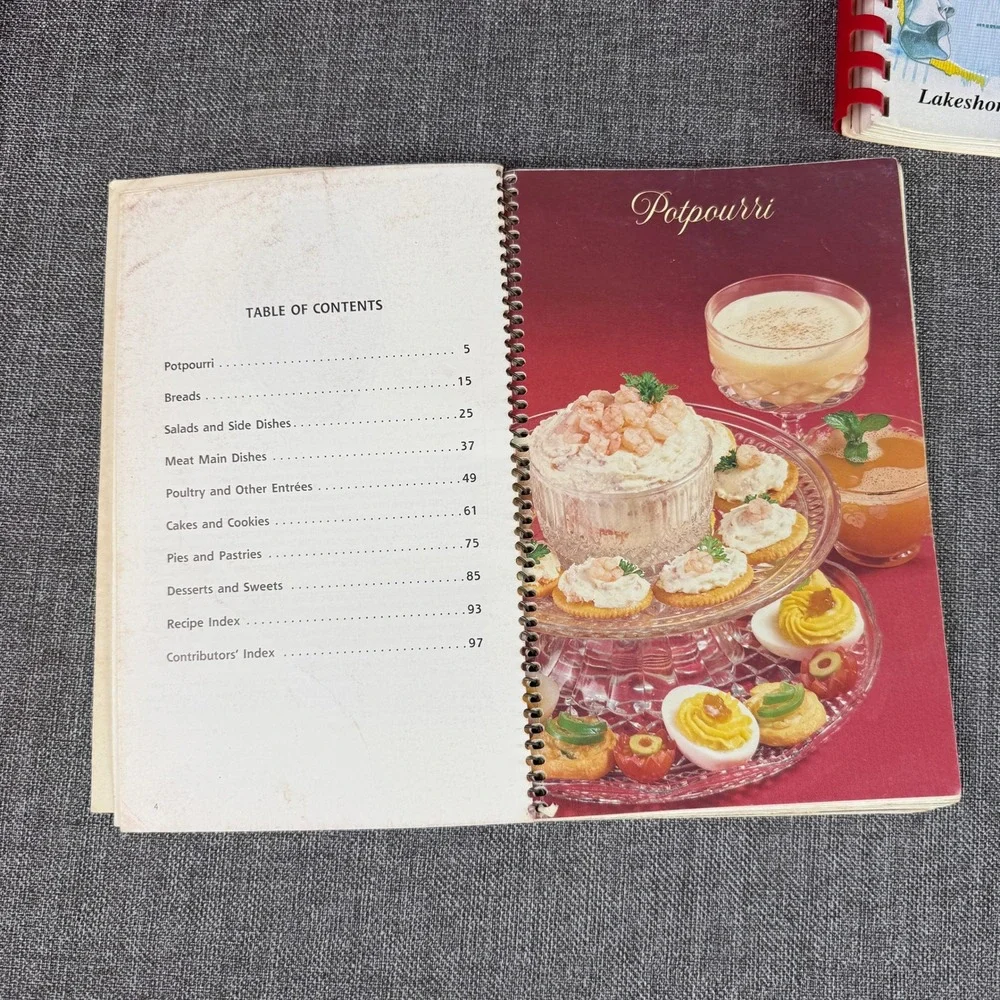 Vintage Cookbook Lot of 4 Current 1984 Alaska Church of God Diabetic